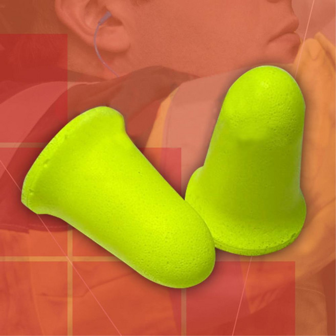 소음차단 완벽밀착 폼타입 귀마개 1쌍 청력보호구소음방지 안전용품마스크 현장귀마개, 1개