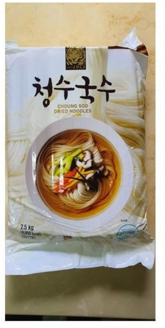 청수 국수(포장) 2.5kg, 6개