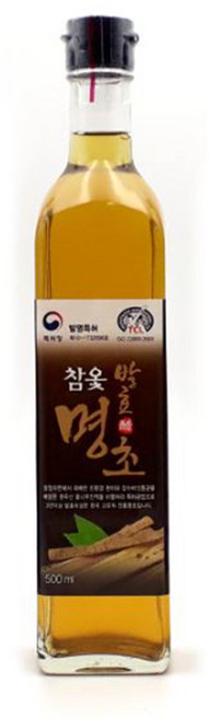 [고급참옻명초] 천연 발효 참옻 식초 국산 100% 옻진액 추출물, 500ml, 1개