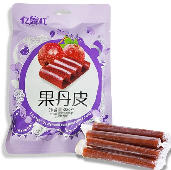 월월중국식품 이루훙 궈단피 산사나무열매 220g, 222g, 5개