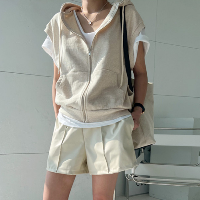 난닝구 앨디포 후드베스트집업