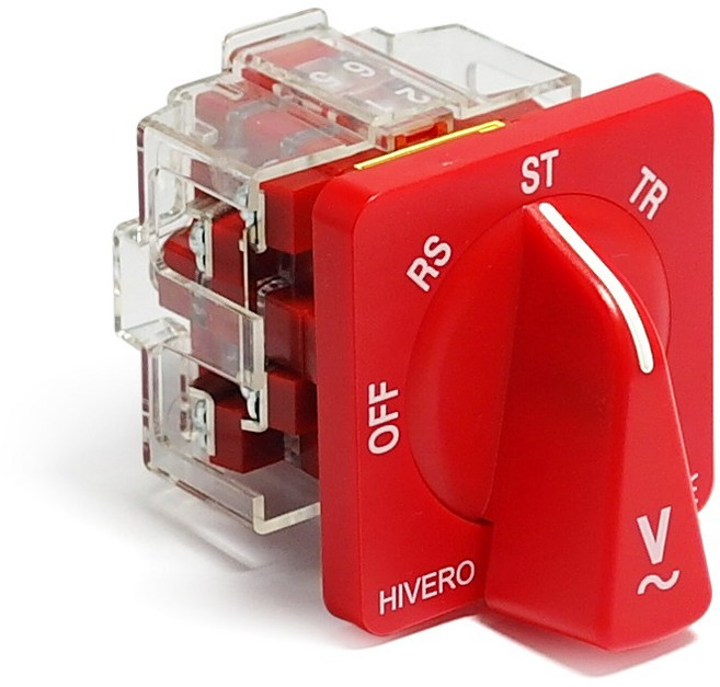 하이베로 4단 캠스위치 A 암페어 V 볼트 절환스위치 기본형, 볼트(V) V4210, 1개