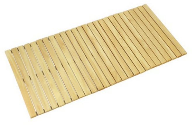 마호가니 원목 레드파인 롤매트 60 x 43 x 1.5 cm, 5개