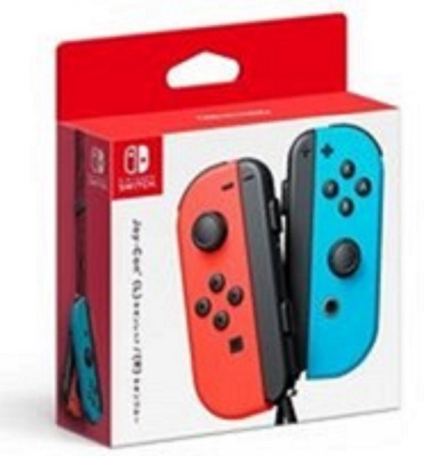 닌텐도 스위치 조이콘 네온레드/네온블루, HAC-016, [닌텐도] 스위치 조이콘 네온레드 네온블루 세트, 1세트