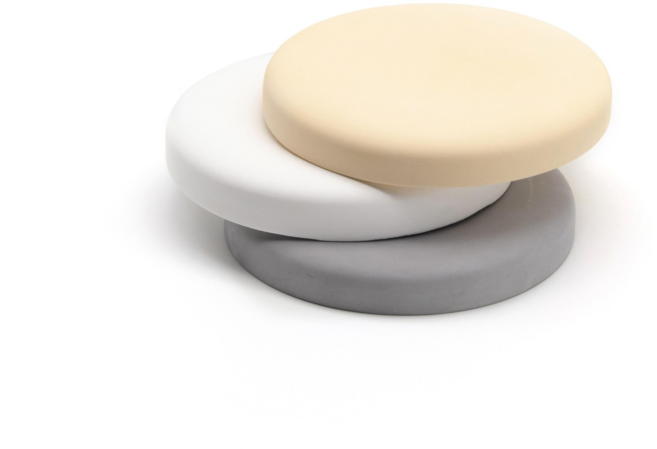 에코앤드 규조토 비누받침대(라운드) point 욕실 트레이(베이지), 단품, 1개