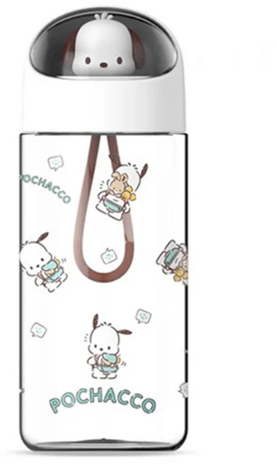 산리오 정품 어린이 투명 우주캡슐 트라이탄 물병 500ml, 1개 - 쿠팡