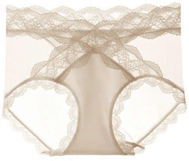 꿀쥬 여성 면 레이스 팬티 3ps