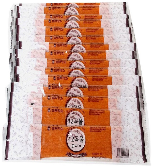 놀부명과 12곡물 쫀디기, 20g, 45개