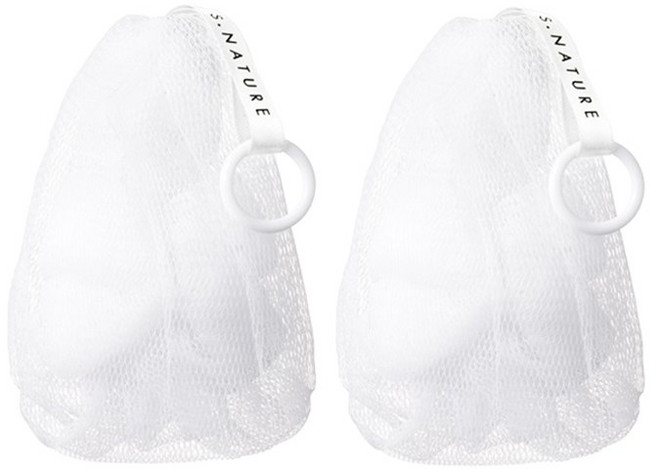 에스네이처 버블 노 트러블 거품망 2p, 1개