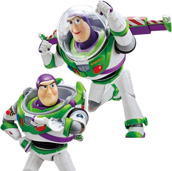 시네마 라이즈 스텐드 토이스토리 버즈 라이트아머 프라홈정밀니퍼, 1개