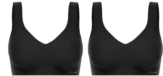 앤 왁스 꿈의브라 베이직 무봉제 심리스 노와이어 퓨징 브라 처짐방지 런닝형 2종 &WOX