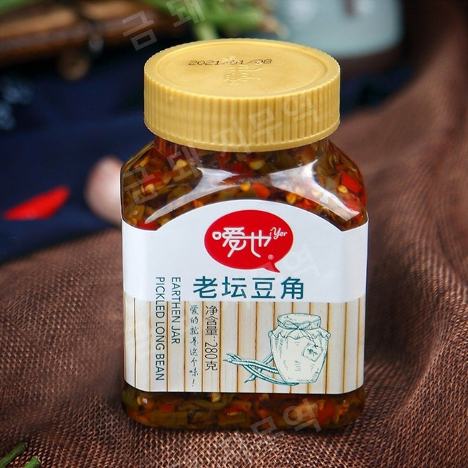 후난 특산품 요리 소스 辣椒酱 下饭菜, 1개, 280g