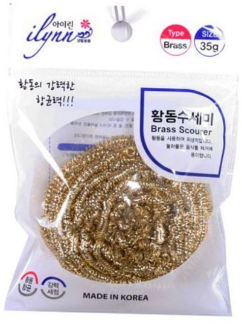 (묶음)황동수세미 10개/철 쇠 강력 녹 찌든때 제거, 쿠팡도매몬 1