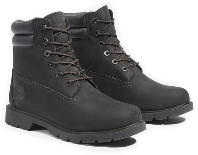 [팀버랜드] 여성 린덴 우즈 레이스업 6인치 워터프루프 워커부츠 블랙_TB1A156S0011