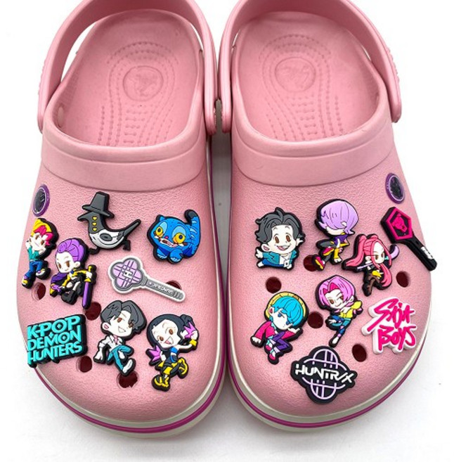 크록스 케이팝 데몬 헌터스 신발 파츠 16종 세트