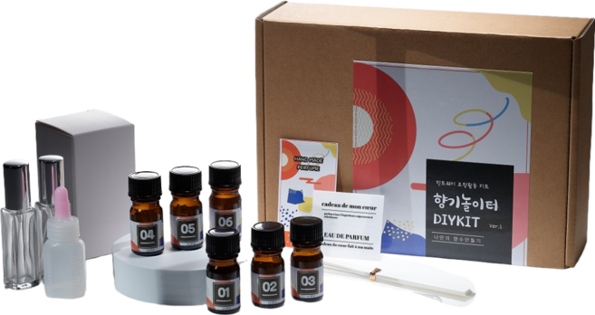 민트웨이 나만의 향수 만들기 조향키트 1, 1세트