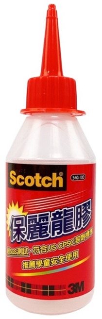 3M 100ml 透明快乾型 寶麗龍專用膠 萬用黏著劑 手作模型適用, 1瓶