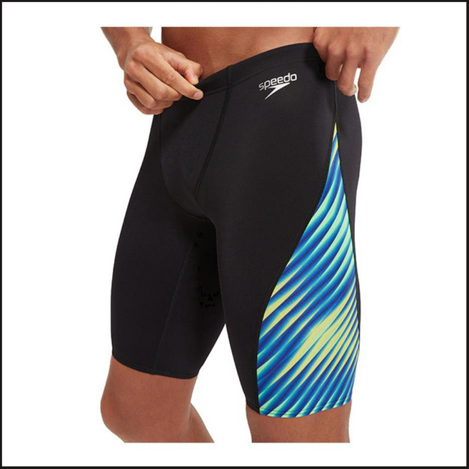 선수 브랜드 강습 수영복 편한핏 스피도수입 블루블랙크레쳐 남자5부 탄탄이 남자수영복 오래입는