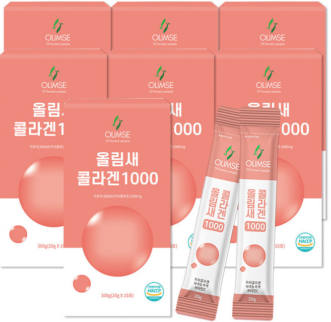올림새 콜라겐1000 20g x 105개, 7개, 300g