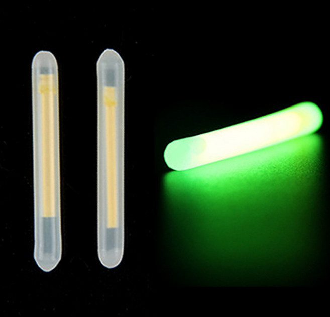 오션선 야광 낚시 케미 라이트 3미리 발광 일자 방울형 캐미라이트 3mm 4mm 꽂이, 4개