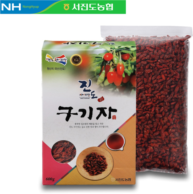 [서진도농협] 행복담은 진도 구기자 600g (2025년산 햇구기자), 1개