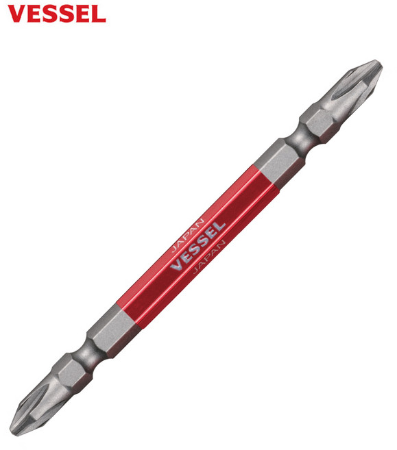 베셀 양용 리브 씰 비트 BW-814 6.35x2x82mm 자석 도금 드라이버 비트 개별 판매, 1개