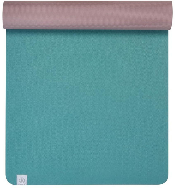 모든 유형의 요가 필라테스 및 바닥 운동을 위한 가이암 요가 매트 퍼포먼스 TPE 운동, Gaiam 요가 매트 퍼포먼스 TPE 운동 및 피트니스, 1개