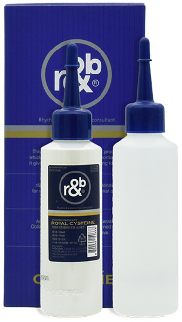 우신 알앤비 로얄 시스테인 웨이브 펌 파마약 100ml, 1개