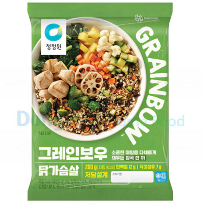 청정원 청정원 그레인보우 닭가슴살 200g 5개
