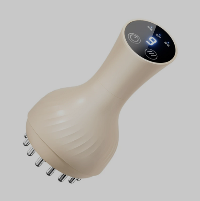 전동경락브러쉬 괄사 마사지 헤드, 화이트, 1개