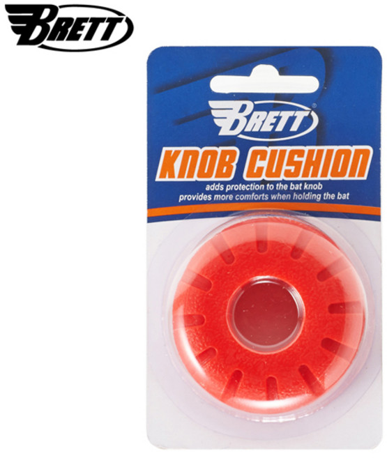 브렛 배트 파워캡 (레드) 야구 타격시 충격완화, 레드, 1개