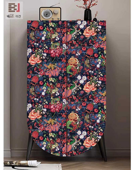 트렌드부스 나비장 슬림 나전칠기장 3단 가구 문갑, 상세페이지 참고