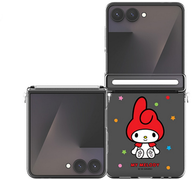 HighG 산리오 캐릭터 자동 힌지보호 투명 케이스