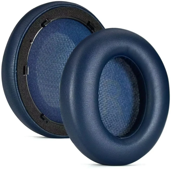 호환 Anker soundcore Space Q45 헤드폰 교체 귀마개 이어 베개 커버 업그레이드 된 냉각 젤 쿠션 패드, Dk blue protein, 1세트