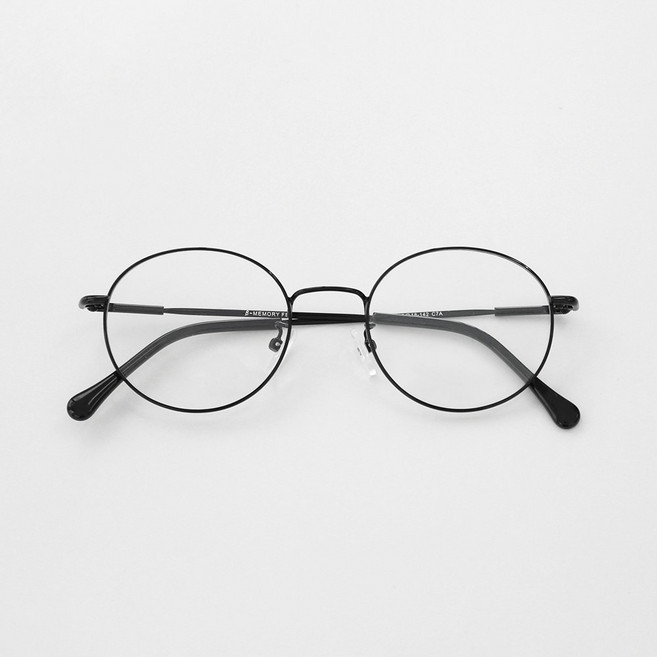 블루라이트차단 소두 안경 동글이 메탈 48 베타메모리 작은 사이즈
