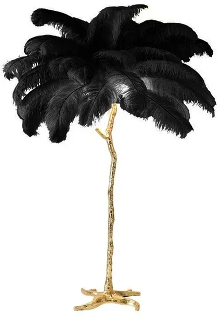 파운데이션 팔레트파운데이션 리퀴드파운데이션노르딕 페더 골드 램프 바디 플로어 램프 LED 실내 조명 램, 06 H170cm 35 feathers