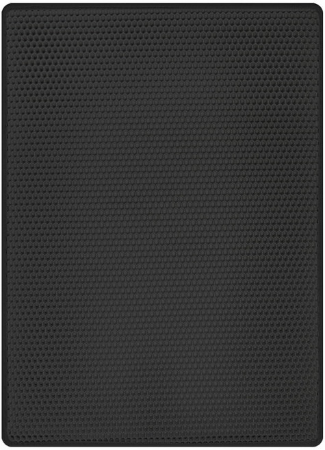 네네린도 고양이 사막화방지 포켓 모래매트, 블랙, 1개