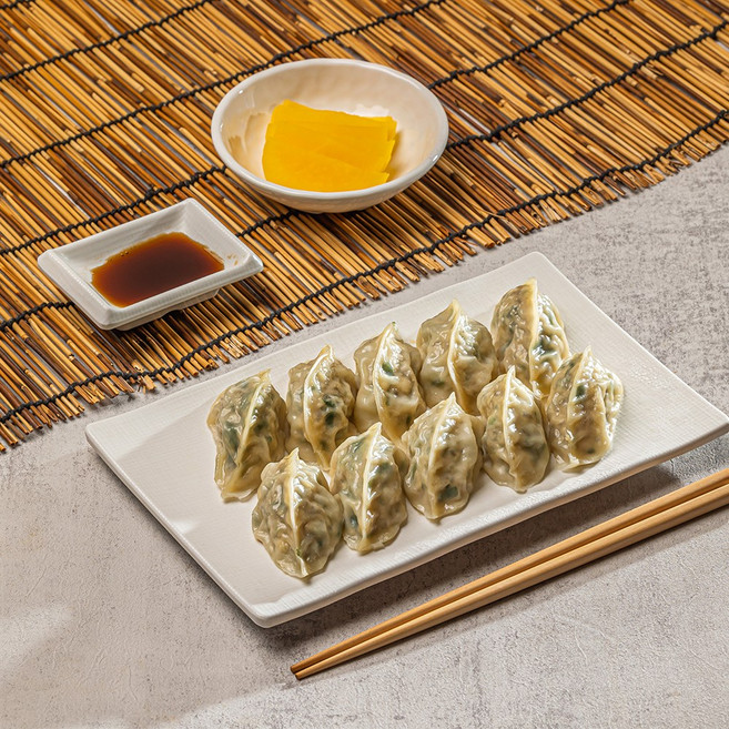 우아한 만두 고기만두 수제만두, 6개, 350g