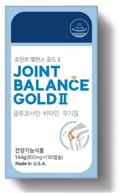 정품)Mia 조인트 밸런스 골드 II 무릎 연골 관절건강 영양제, 1개, 180정 - 쿠팡