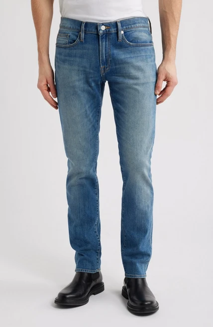 프레임 남자 L'옴므 Slim Fit Jeans 1052435 (관부가세포함가) - 쿠팡