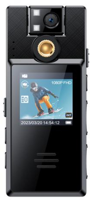 VANDLIONA39 자전거 블랙박스 Vandlion A52 휴대용 미니 디지털 카메라 비전 비디오 녹화 1.3 인치 LCD 화면 1080P 웹캠 스포츠 자동차 DVR용, 1) Black - Only Camera