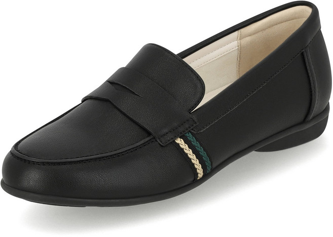 엘칸토 마쯔 여성 베이직 웨빙 컴포트 로퍼 1.5cm LCWC95M613