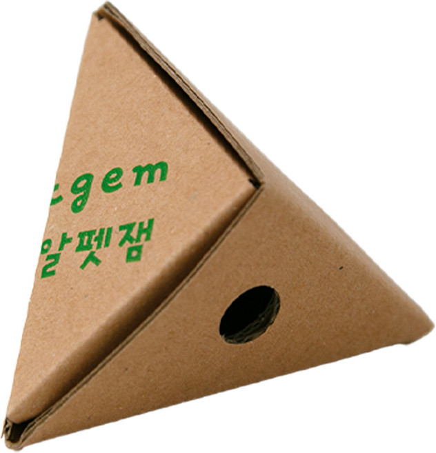 알펫잼 강아지 노즈워크 무독성 골판지 킁킁볼 분리불안(45개입 1세트), 상세페이지 참조, 1개