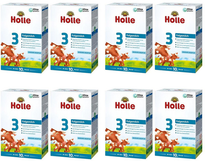 홀레 분유 3단계 600g x 8통 세트, 8개