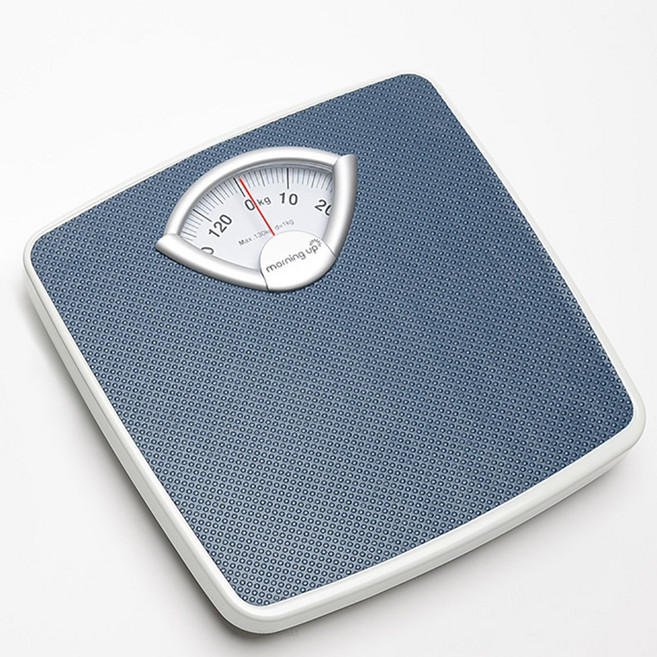 모닝업 아날로그 체중계, DY-920S, 블루앰보, 1개