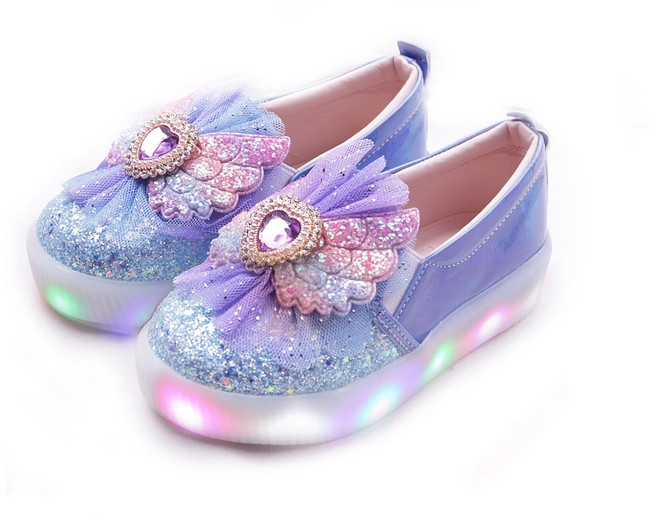 풋풋 엔젤 LED 슬립온 LED 운동화 라이팅운동화 발광 운동화 아동운동화 라이트운동화 유아운동화 베이비운동화