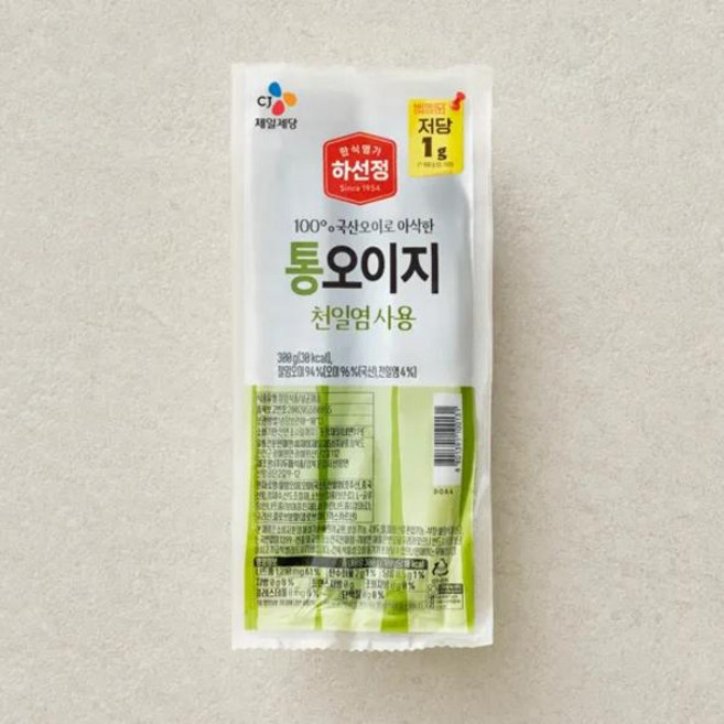 CJ 하선정 통오이지 300g 3개