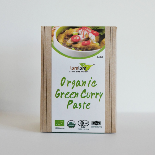 럼럼 유기농 그린커리 페이스트, 1개, 104g
