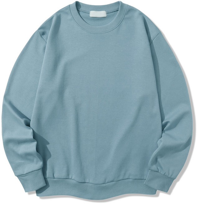 일루소 소프트 특양면 무지 맨투맨