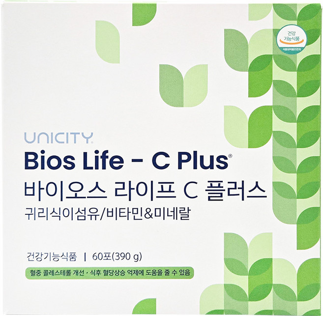 유니시티 바이오스 라이프 C 플러스 귀리식이섬유 비타민&미네랄, 390g, 1개